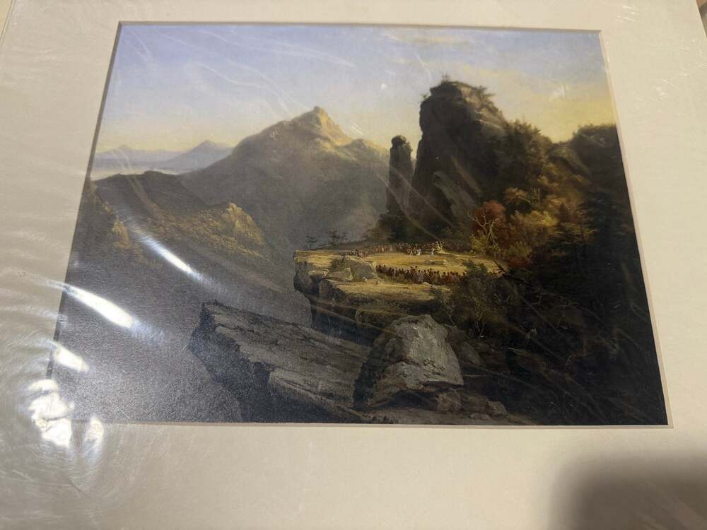 Thomas Cole’s 1827 Painting The Last of the Mohicans: The Death of Cora